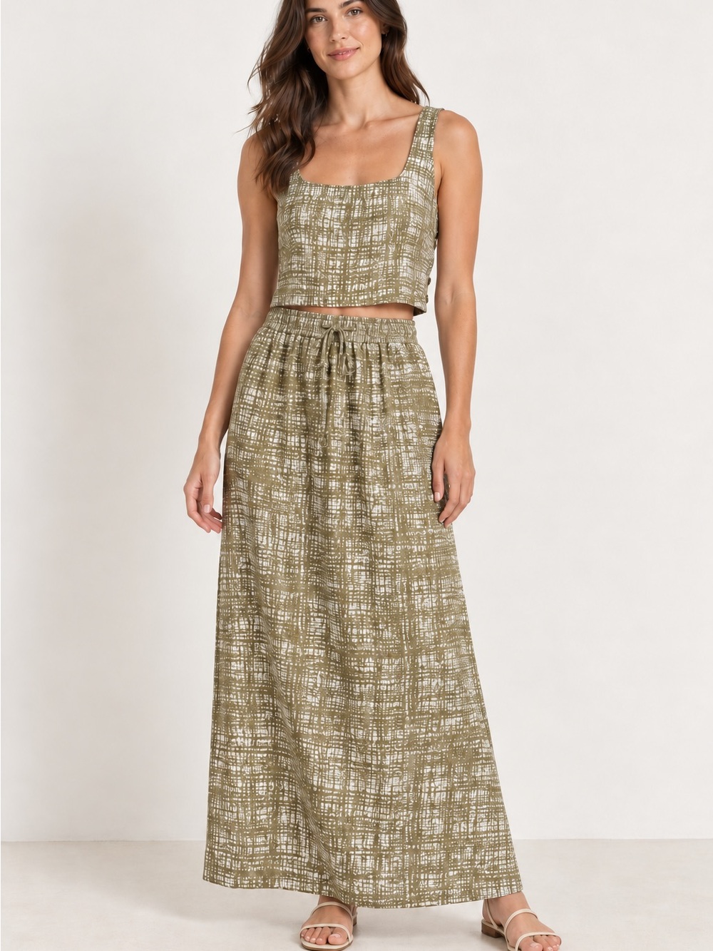 Reformation Amir Linen Two Piece
